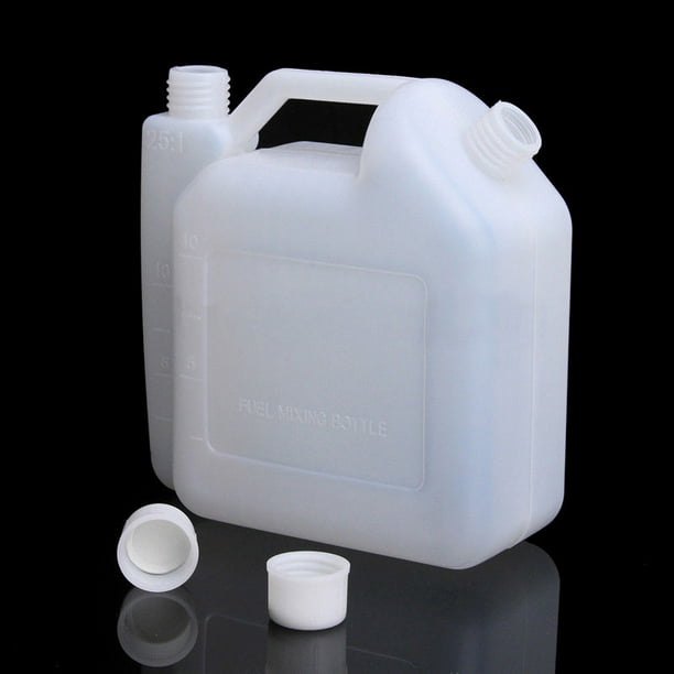 1.5L Litre 2-Stroke Petrol Fuel Oil Mixing Bottle Tank For Trimmer Chain~CA 